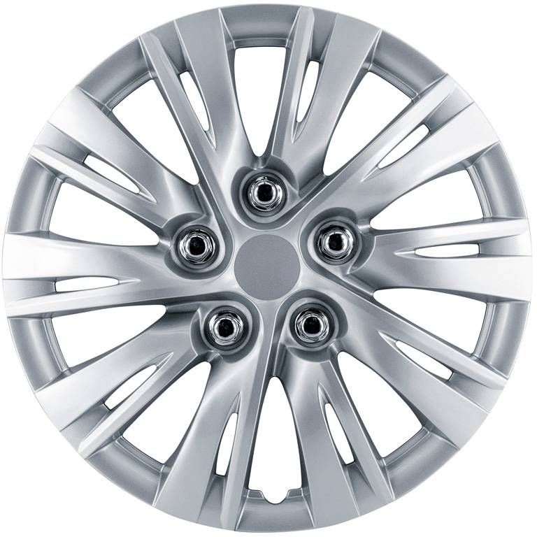 Navkapslar set Ohio 15 tum silver