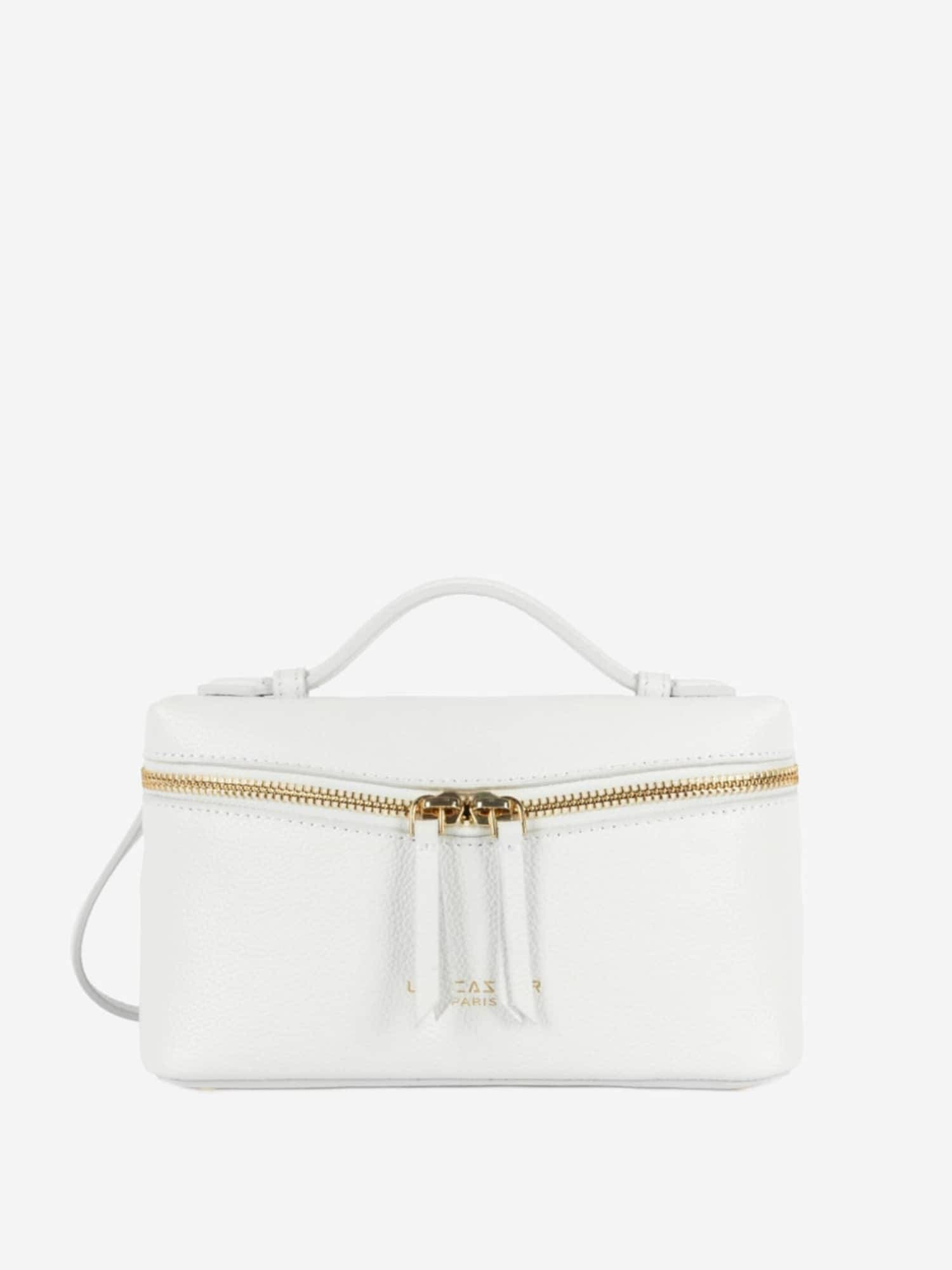 LANCASTER Paris Håndtaske 'Lancaster Sac boite Zippé S Milano Trésor Blanc'  hvid