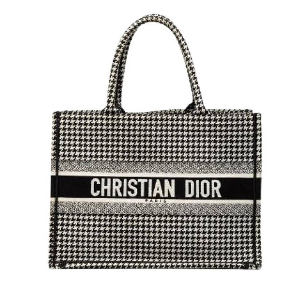 Dior Vintage Pre-owned Canvas Tote - Vintage - Dame - Sort - ONE SIZE -