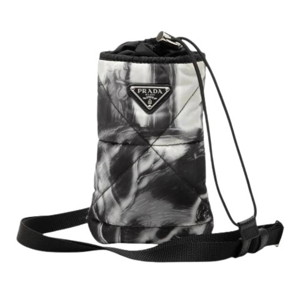 Prada Vintage Pre-owned Mini Skuldertaske - Vintage - Dame - Flerfarvet - ONE SIZE - Uld