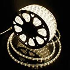 kefflum 30 Meter LED Ljusslang för Utomhusbruk 1080 LEDs Slang IP65 Vattentät för Inomhus och Utomhus Ljusslang för Jul Trädgård Bröllop Fest, Varmvit