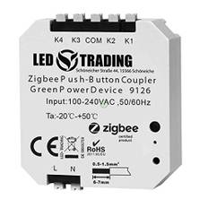LED TRADING Schalter Dimmer mit Green Power ZigBee Modul getestet mit Philips Hue und Friends of Hue(FoH) Unterputz