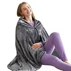 Heated Throw Blanket, Electric Heated Shawl, Fast Heating Blanket, Portable Heated Blanket, Fast Heating Electric Blankets Heated Shawl, Safe Heated Blanket Portable Design For Travel And Home Use