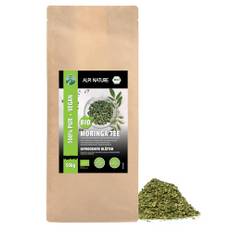 Alpi Nature EKOLOGISK Moringa (500g), Moringa-blad ekologiskt torkade, Moringa-te från kontrollerad ekologisk odling, ekologiska Moringa-blad skurna, 100 procent naturliga, Moringa-te utan tillsatser