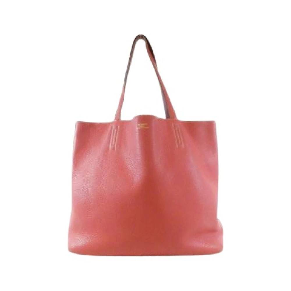 Hermès Vintage Pre-owned Vintage Tote Bag - Vintage - Dame - Rød - ONE SIZE - Læder