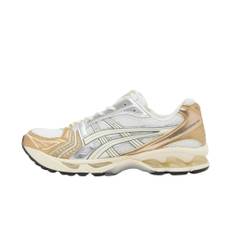 Asics, Sko, Herre, Flerfarvet, 42 EU, Polyester, Gel Kayano 14 Cream Gold Sko