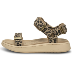 Woden Line Suede Sandal 39 LEOPARD