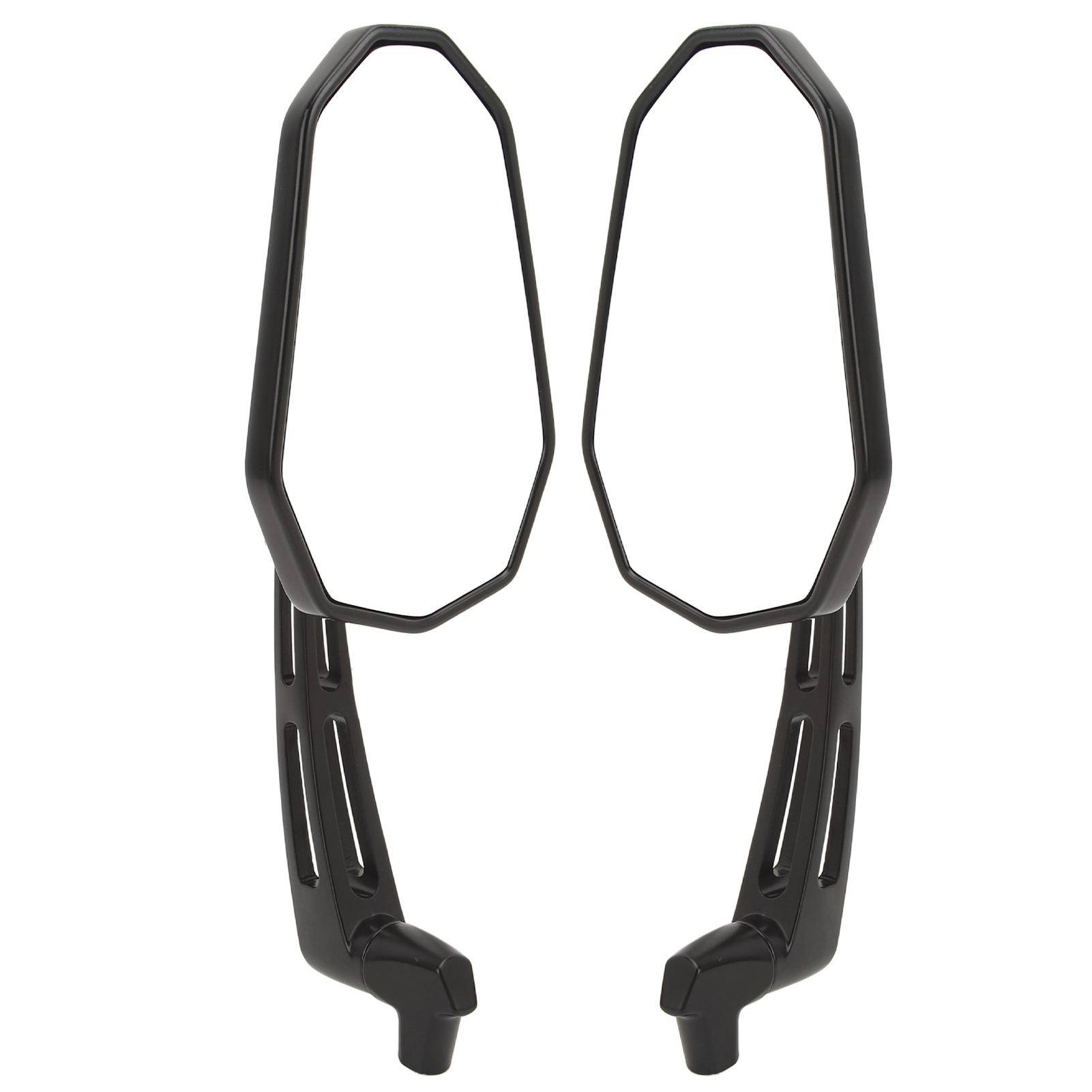 1 Pair Rearview Side Mirrors Rotatable Side Mirror for CB1000R Shadow XL1000V Silver Wing White vit