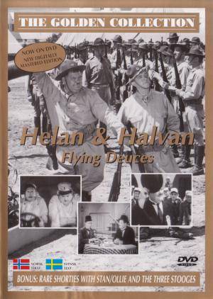 DVD - Helan & Halvan: Flying Deuces (Ny) - Begagnad