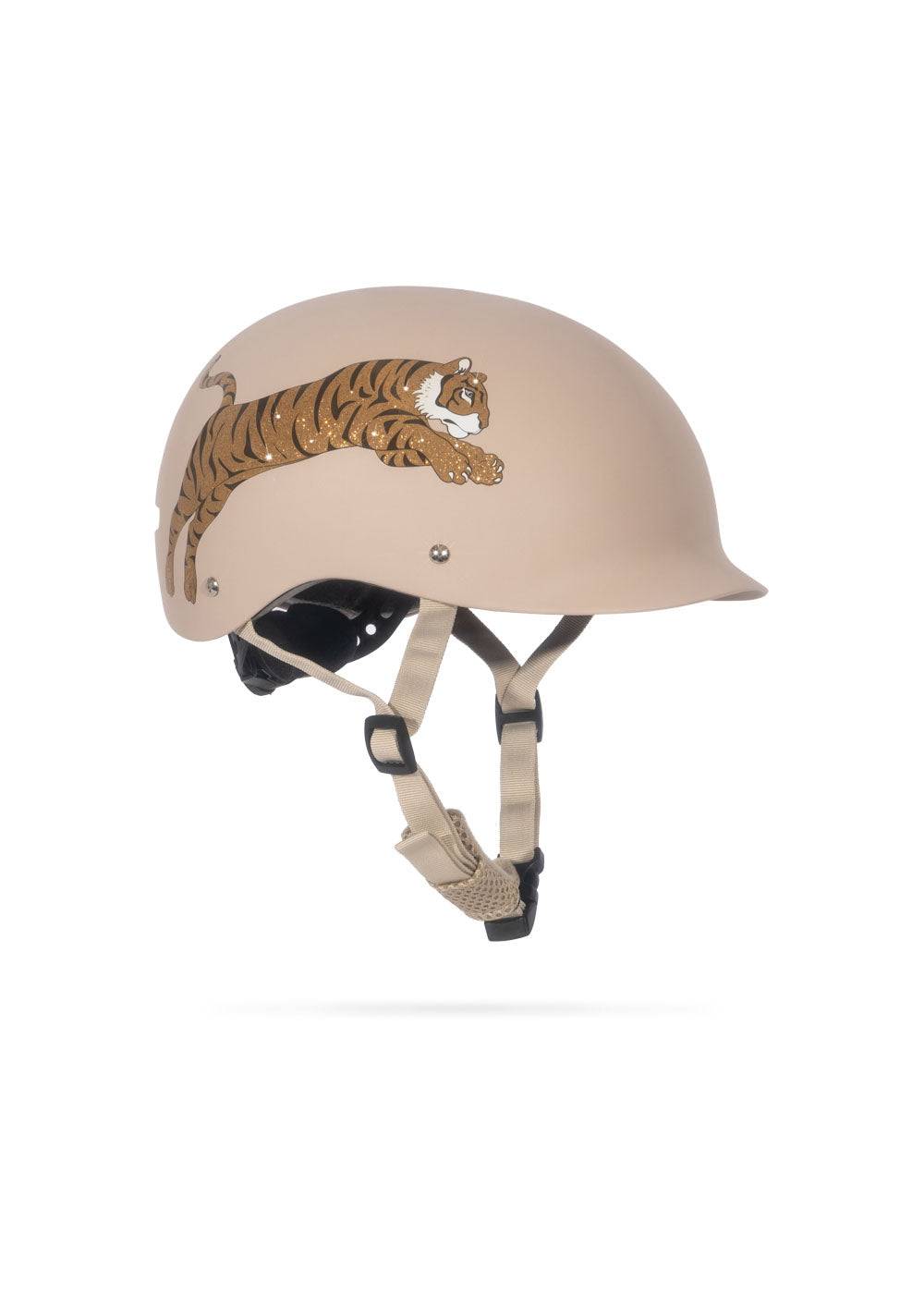 Cykelhjelm - tiger - 47-51