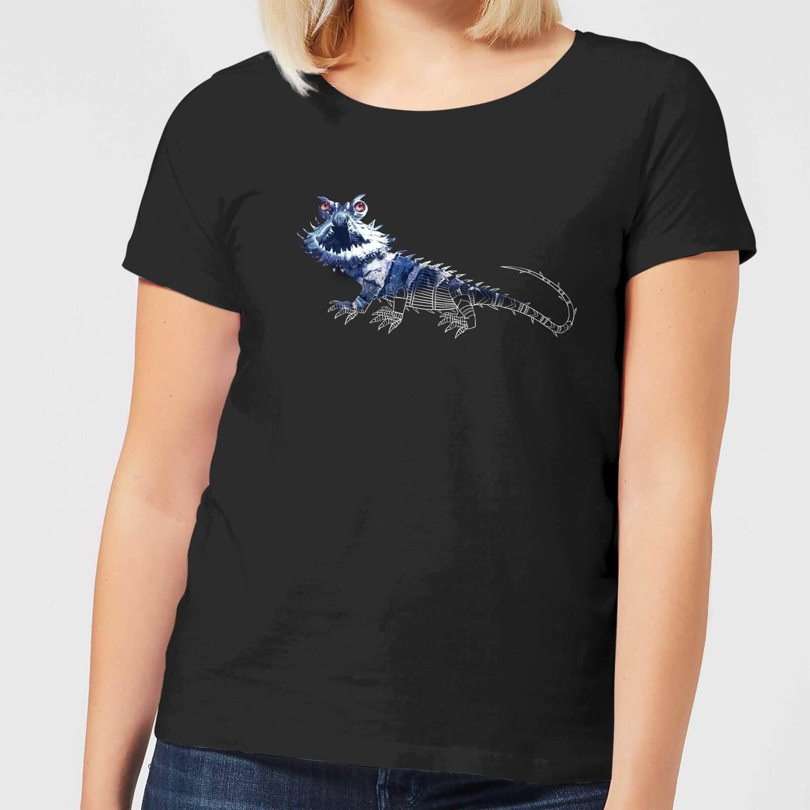 Fantastic Beasts Tribal Chupacabra Women's T-Shirt - Black - M