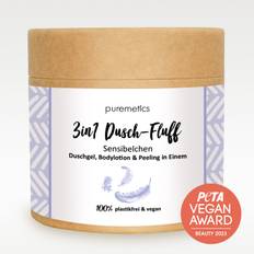 3in1 shower fluff 'sensitive' - 4 shower fluffs (10% save + free shipping)