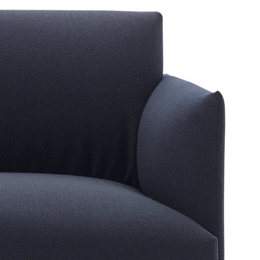 Outline sofa / Chaiselongue fra Muuto Vidar 554 / Chaiselong, venstre - Jacobsen Plus