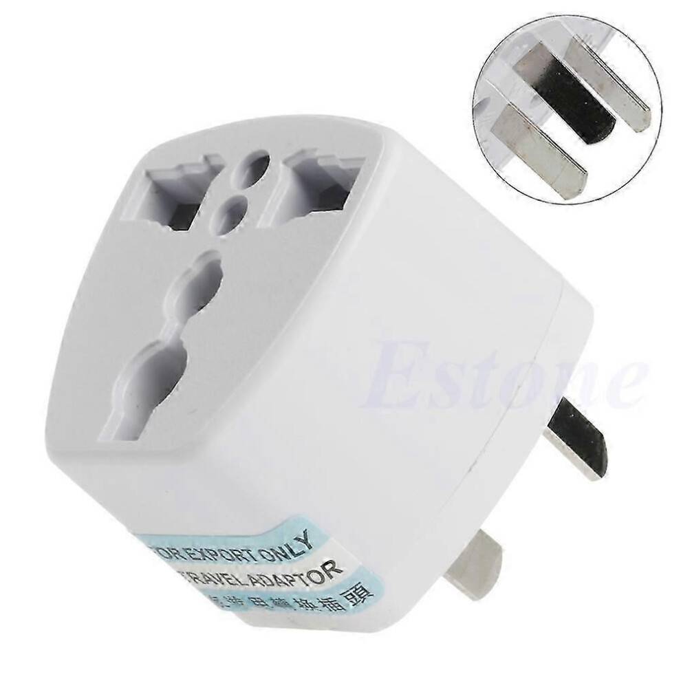 US EU Universal to AU Australia Plug AC Power Adapter Travel Converter
