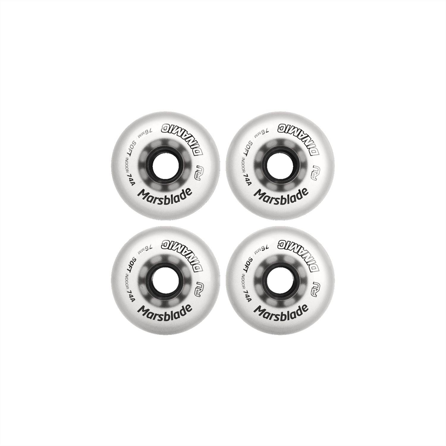Marsblade Inlinehjul Dinamic Indoor 4-pack (76)