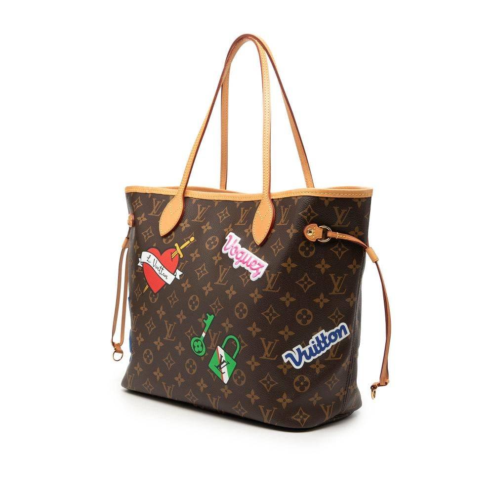 Louis Vuitton Vintage Louis Vuitton Neverfull L 28cm x W 32cm x D 16cm - Skuldertasker hos Magasin.