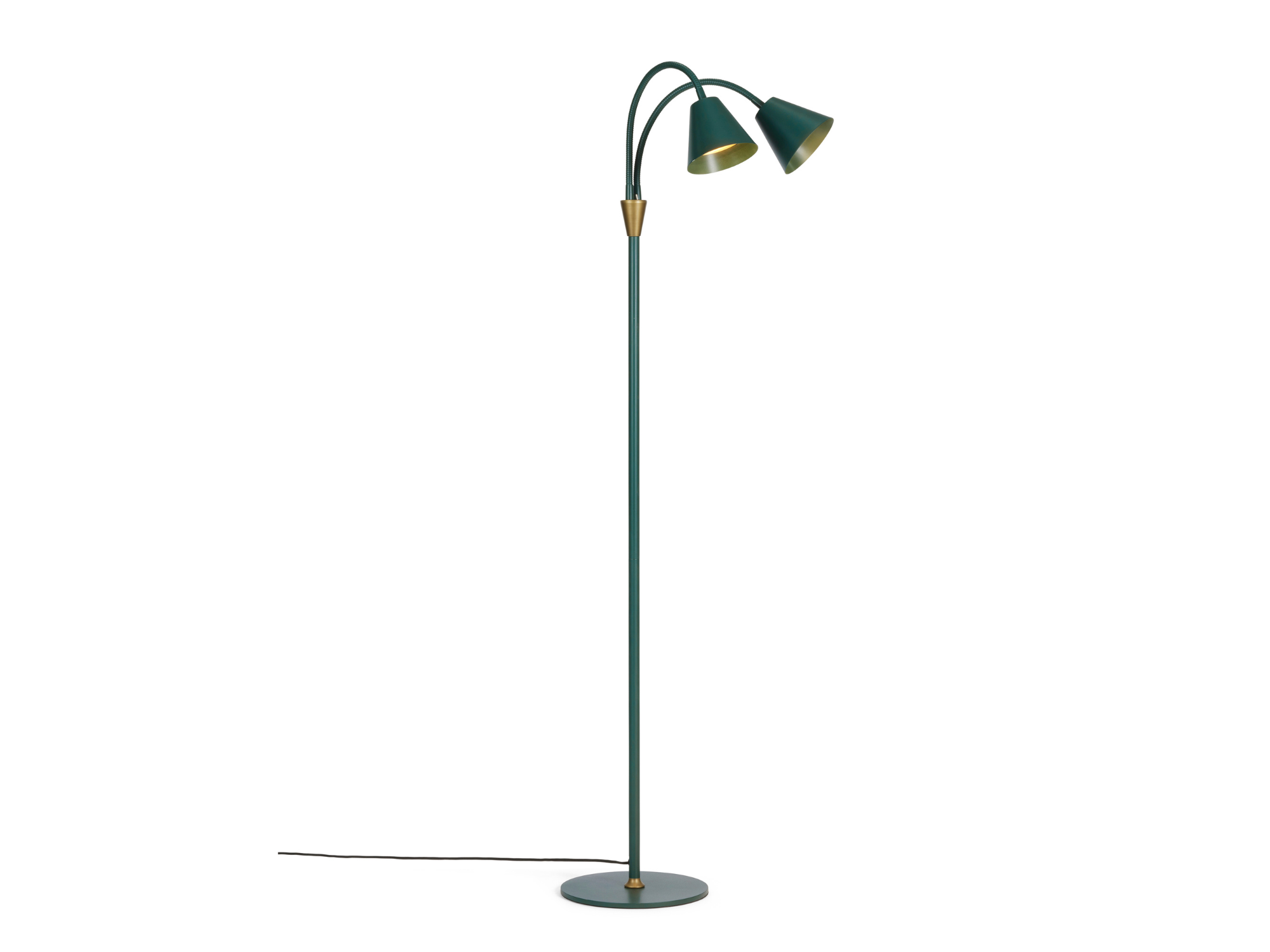 Halo Design - Hygge gulvlampe m. 2 arme - Deep Green