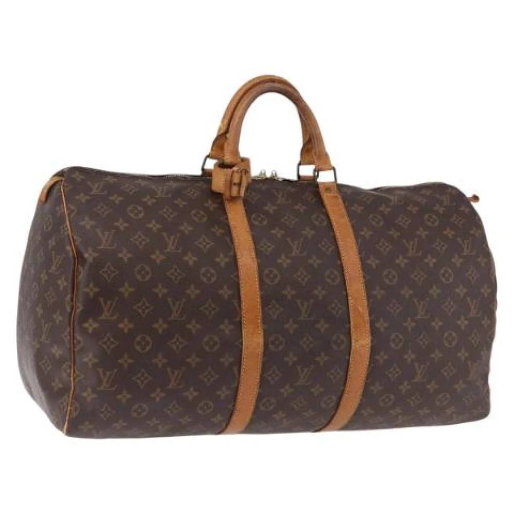 Louis Vuitton Vintage Pre-owned Boston Bag - Vintage - Dame - Brun - ONE SIZE - Læder