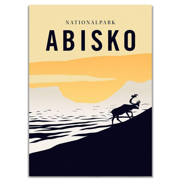 Abisko Poster