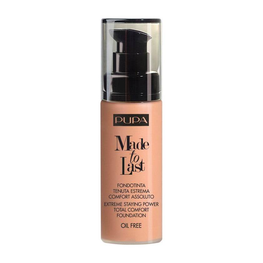Pupa Långvarig makeup SPF 10 Made To Last (Total Comfort Foundation) 30ml 030 Naturlig beige