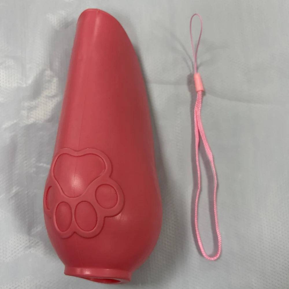 Portable Foldable Water Bottle & Bowl for Dogs and Cats - Red