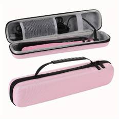 TEMU 1pc Eva Hard Shell Hair Styling Tool Case, Polyester Lining, Dustproof Travel Storage Box For Hair Dryers, Curling Irons, Portable Organizer Bag