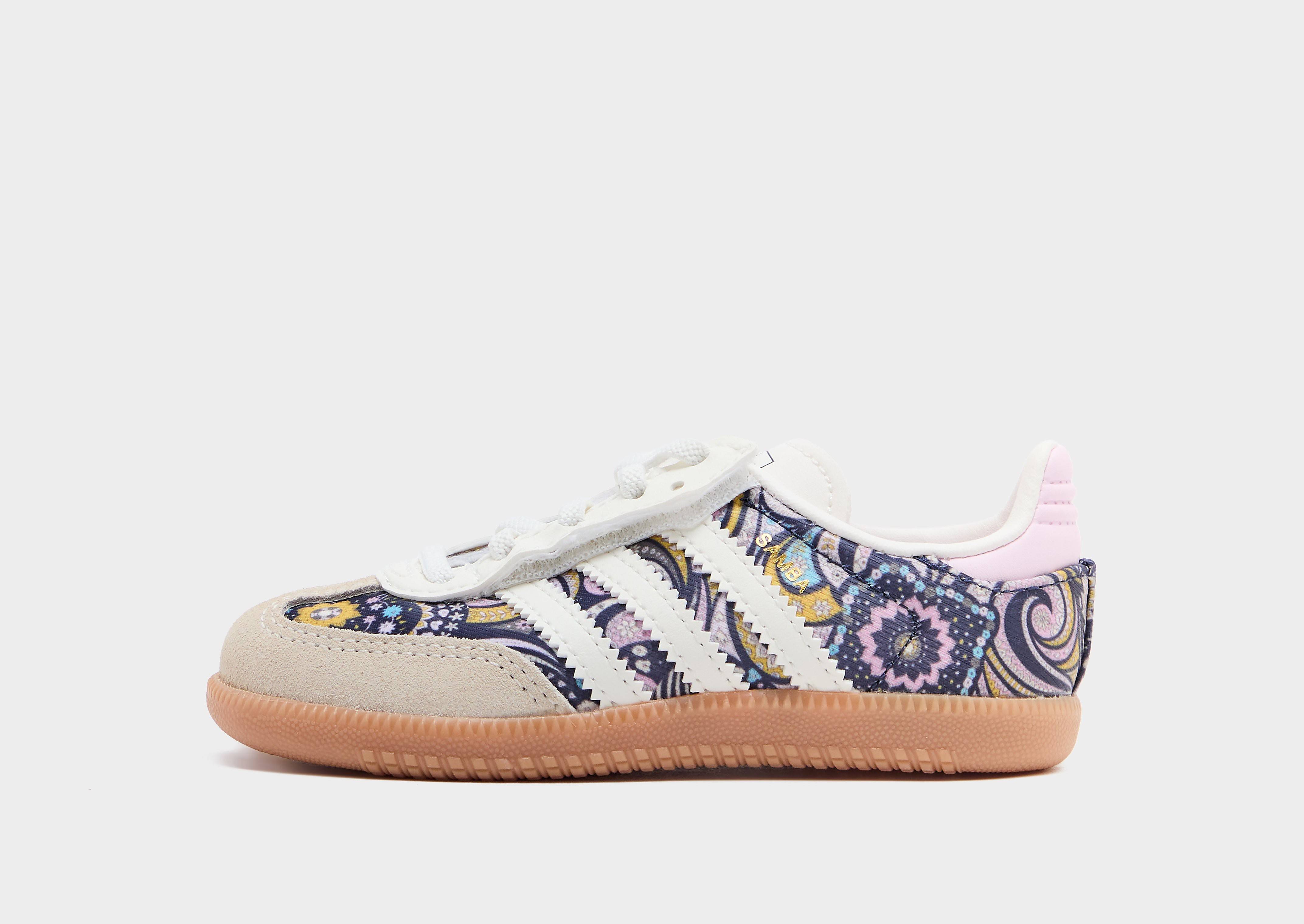 adidas Originals x Liberty London Samba OG Infant, Hvid