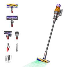 Dyson V12 Detect Slim Absolute handdammsugare Nickel, Gul Utan påse