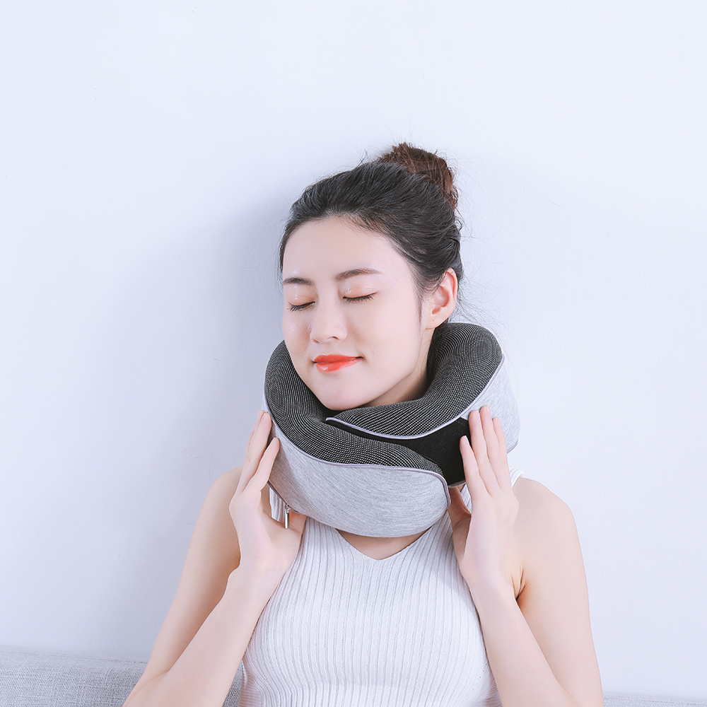 Hot Selling 360 Degree Production Memory Foam Neck Pillow for Long Time Travelling Airplane Driving Car Travel Neck Pillow