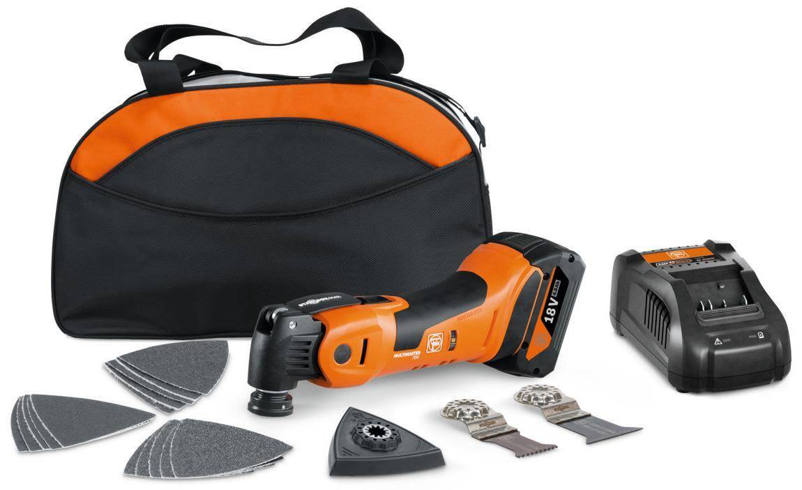 Fein MultiMaster AMM 700 Max AS Multiværktøj med batteri og oplader