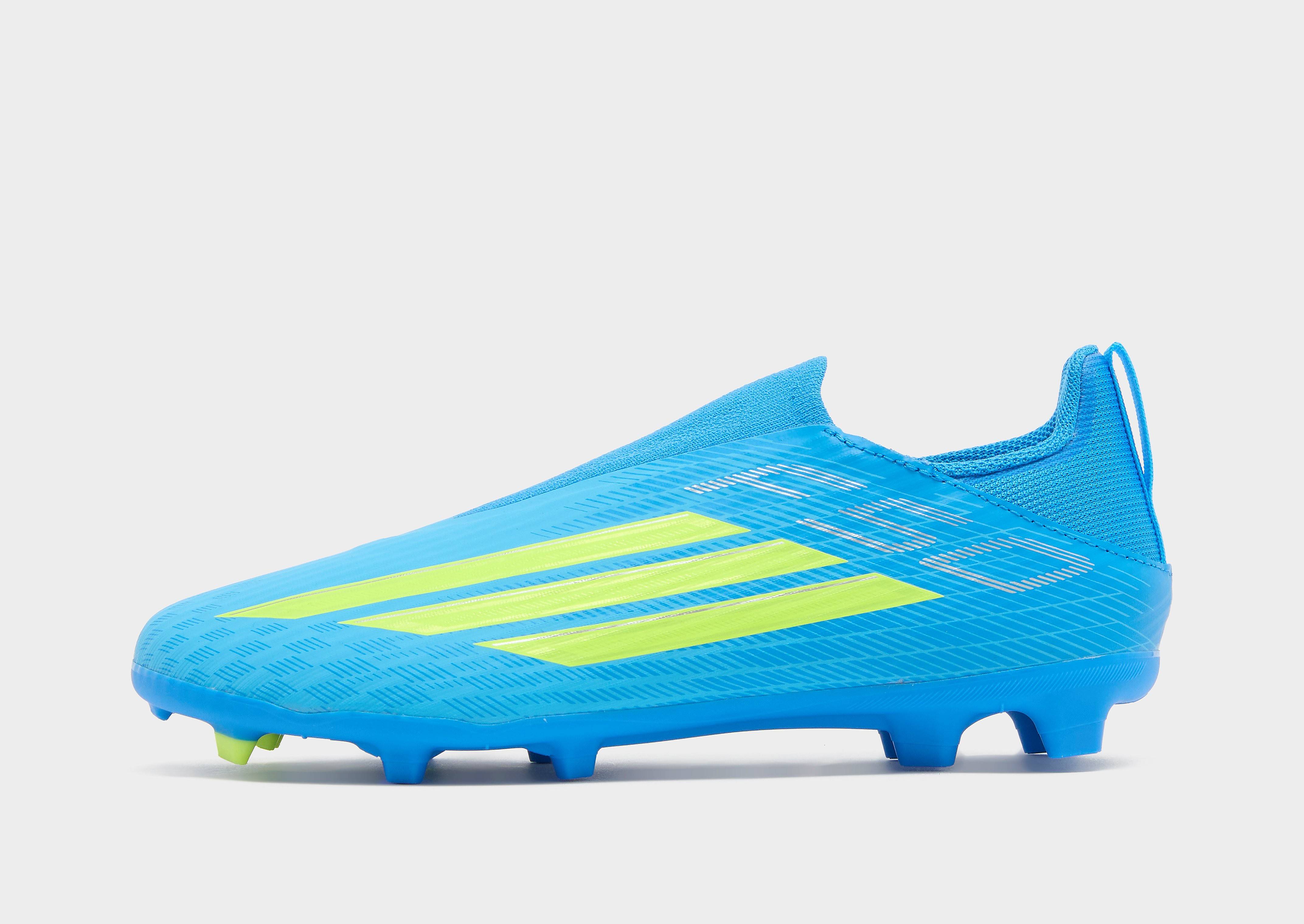 adidas F50 League Laceless FG Junior, blå - 36