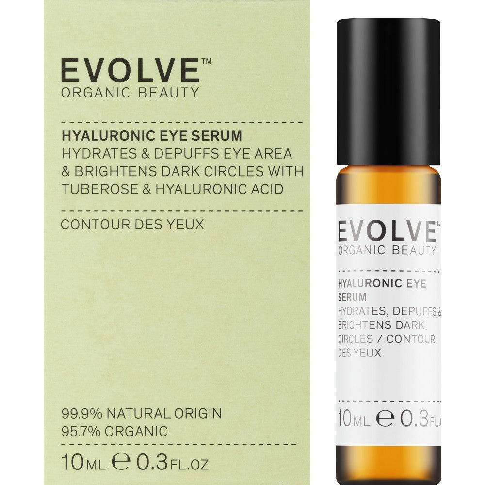 evolve organic beauty Hyaluronsyre øjenserum, 10 ml