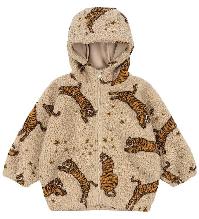 Konges Sløjd Fleecejakke - Jody - Tiger - Konges Sløjd - 6 år (116) - Fleecejakke