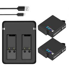 1680mAh För GoPro Hero 7 hero 6 hero 5 Black Batteri eller Laddare för Go Pro Hero7 6 hero5 Black Kamerabatteri