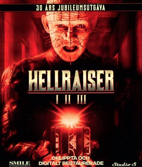 Hellraiser 1-3 (30 års jubileumsutgåva) (Beg)