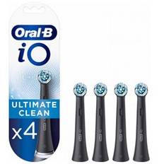 Oral-B IO Ultimate Clean Sort 4 stk - Tandbørstehoveder