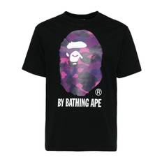 A BATHING APE® - Color Camo by Bathing Ape t-shirt - herr - bomull - M - Svart