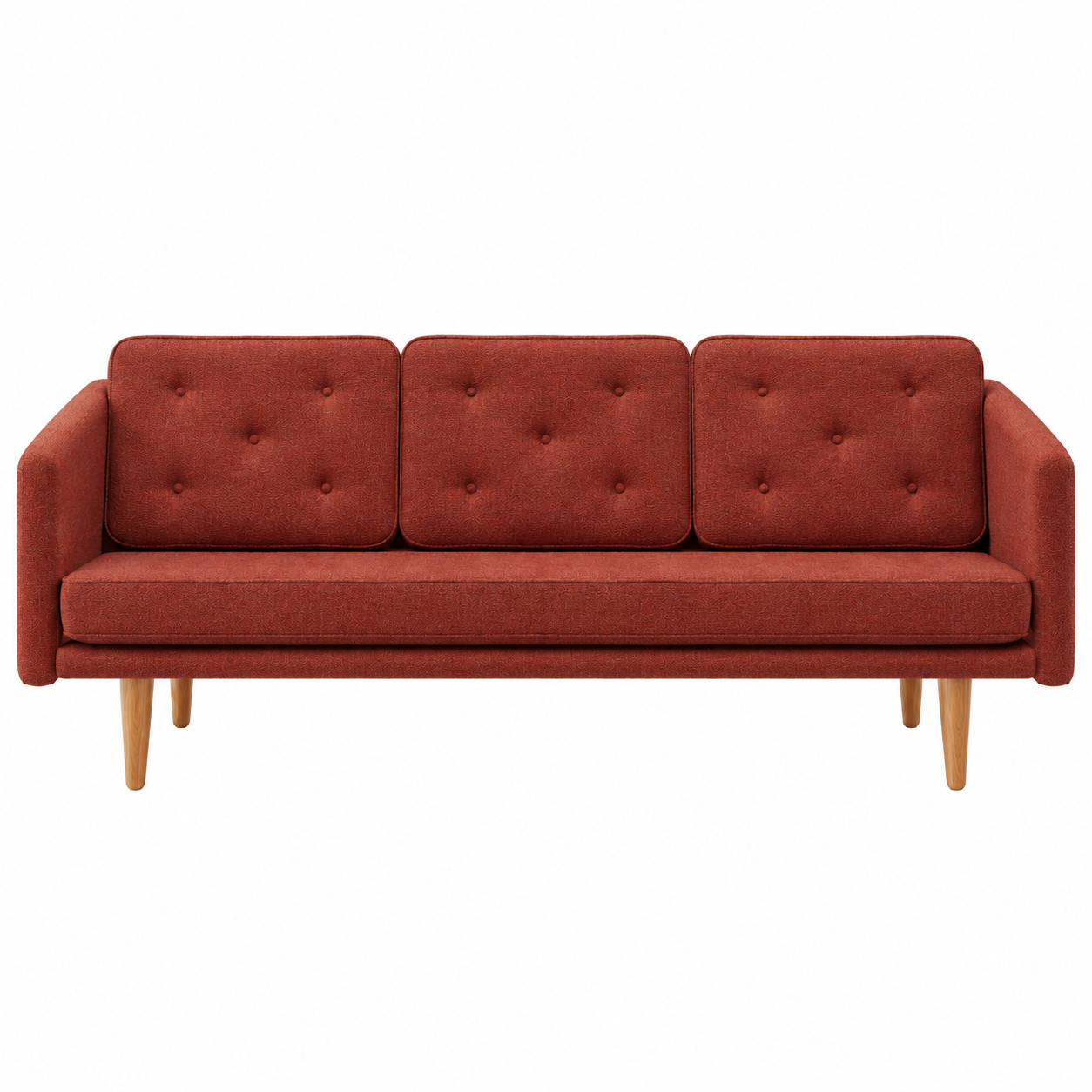 No. 1 Sofa 3-personers, Mood af Børge Mogensen Mood 3102 - Olieret eg - Jacobsen Plus