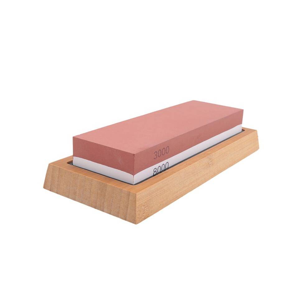 Knife Sharpening Stone Kit 4 Side Whetstone Sharpener, Preium 400/1000 3000/8000 Grit Wet Stone Set, Water Stone