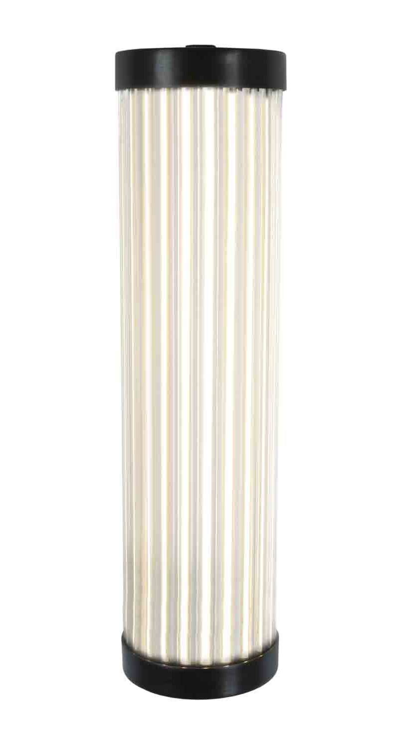 Lampa Pillar Light Vägglampa Wide 60 cm Weathered Brass från Davey Lighting