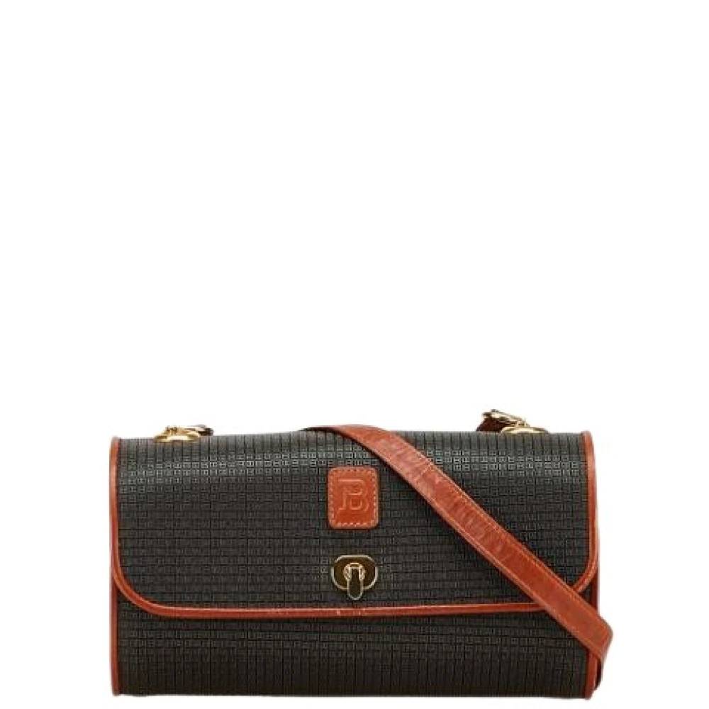 Bally Pre-owned Pre-owned Skuldertaske - Vintage - Dame - Sort - ONE SIZE - Uld