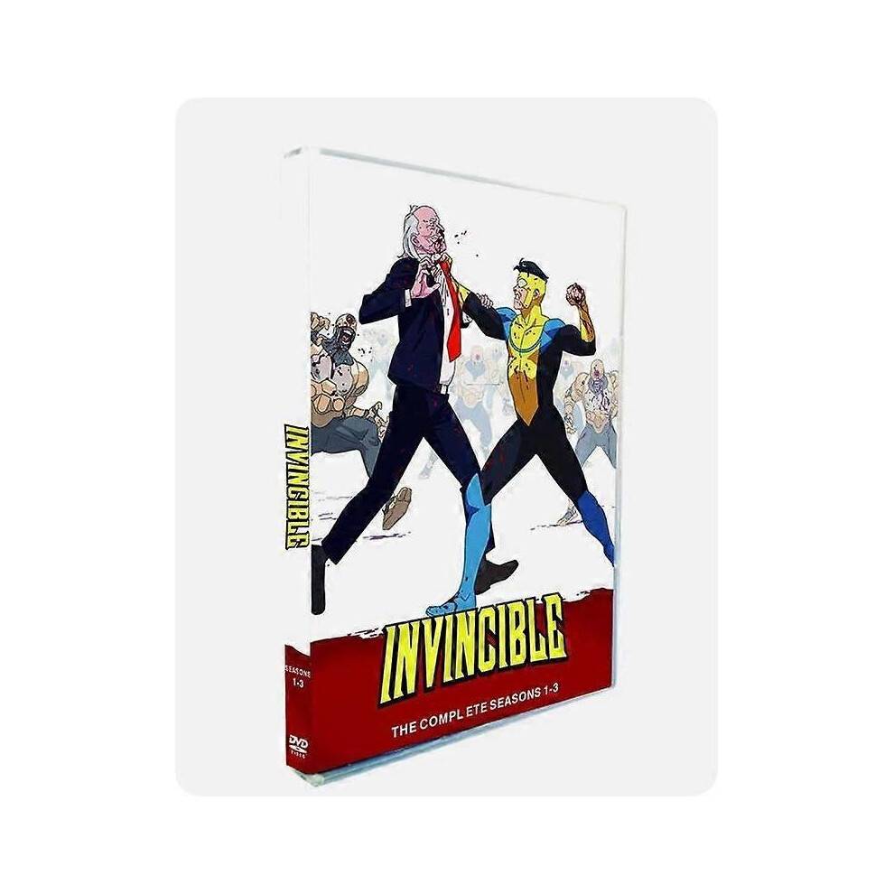 New Box Set Invincible Season 1-3 DVD Complete Series 6-Disc english version