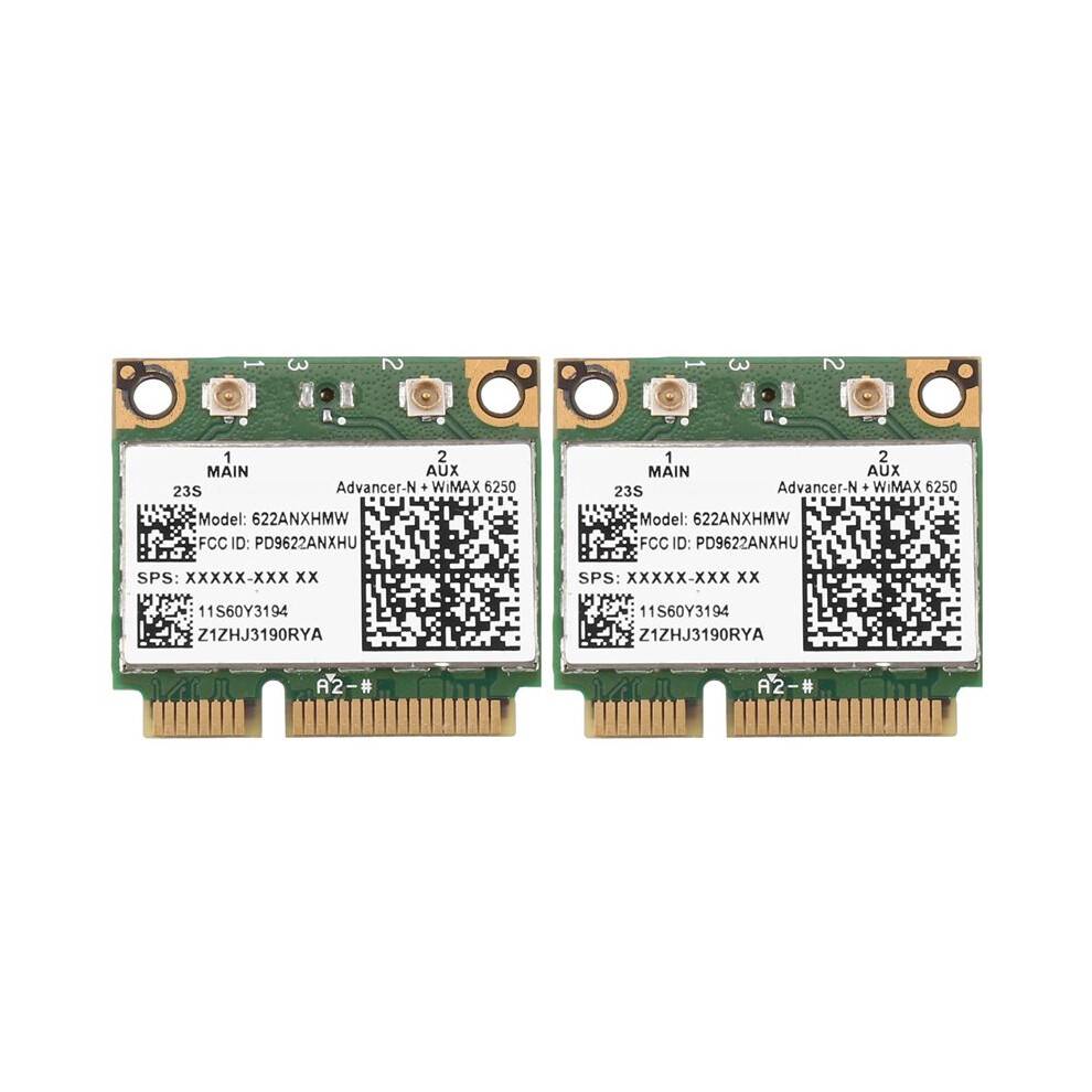 2X 6250AN 622ANXHMW WiFi Card 300Mbps 2.4G & 5G WiFi Adapter for / Advanced-N 6250