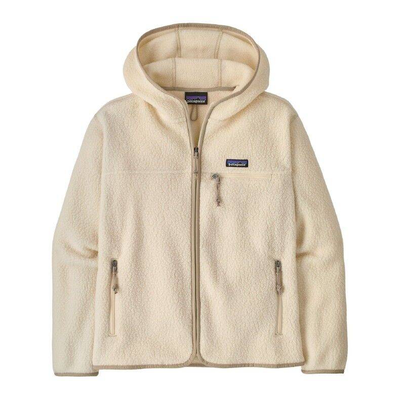 Patagonia W's Retro Pile Hoody - Fleecetröjor - Dam Berm Brown XXL