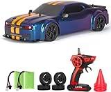 iBlivers Fjärrstyrd Bil, 1:14 Fjärrstyrd Drift bil 4WD Drift GT RC-bilar Fordon Hög Hastighet Racing Fjärrkontrollbil Leksak Gåvor Leksak för Pojkar Barn