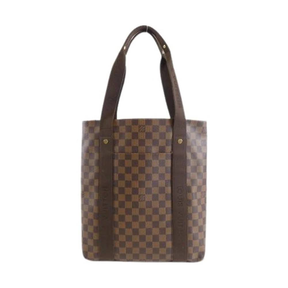 Louis Vuitton Vintage - Pre-owned Damier Bobour Coated Canvas Tote Bag Vintage - Herr - ONE Size -