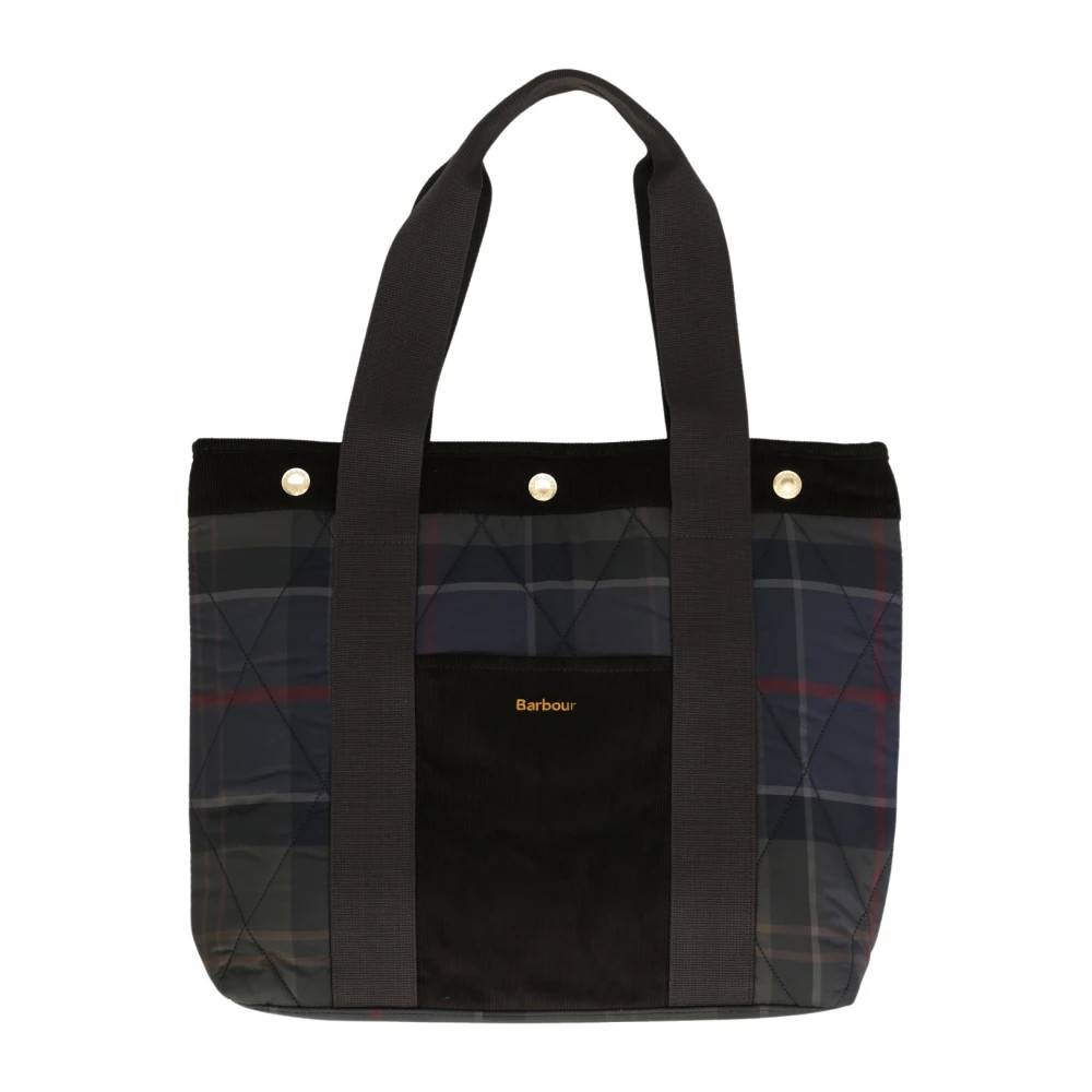 Barbour Healy Quilted Tote Bag - Tasker - Dame - Grøn - ONE SIZE - Polyester