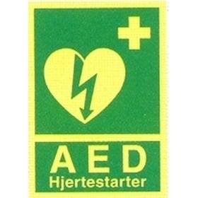 Hjärtstartare / AED - självhäftande folie