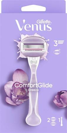 Rakhyvel Gillette Venus ComfortGlide Breeze, 1 handtag + 2 rakblad