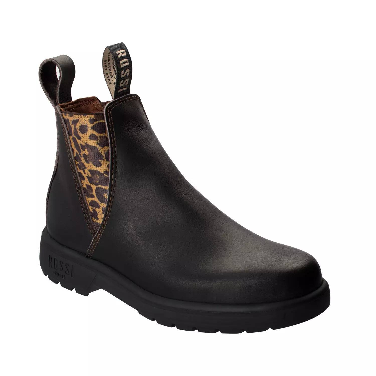 Rossi Endura 343 Leopard Damestøvler Str. 40
